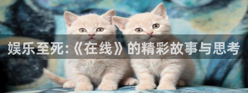 bbin视讯：娱乐至死:《在线》的精彩故事与思考
